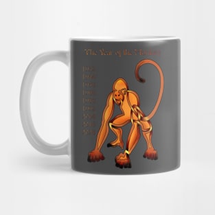 Chinese Monkey Mug